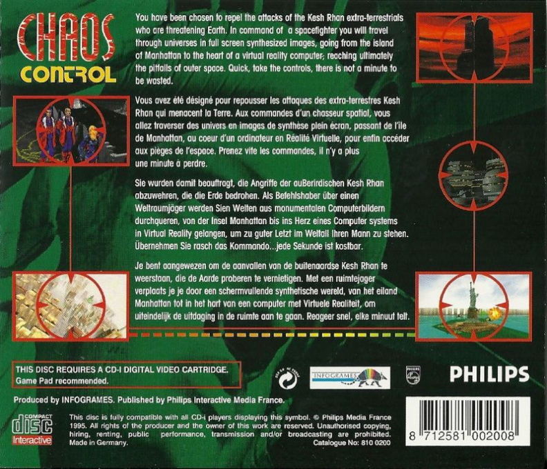 Chaos Control — box-2D-back (EU)