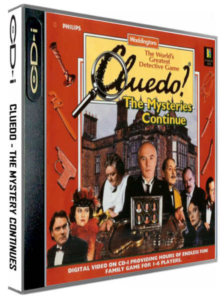 Cluedo - The Mystery Continues — box-3D (US)