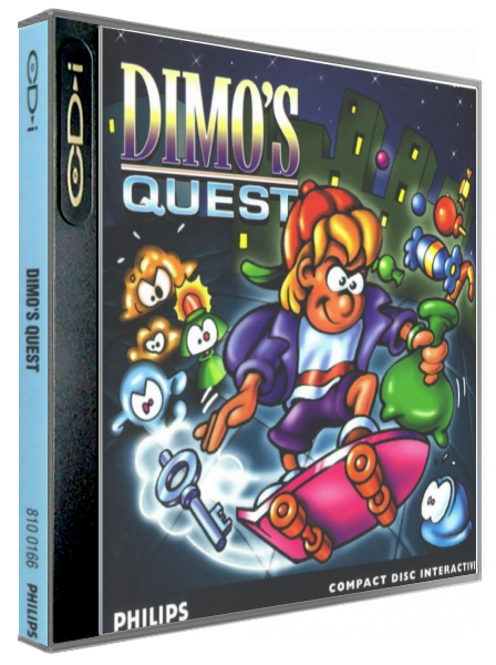 Dimo's Quest — box-3D (EU)