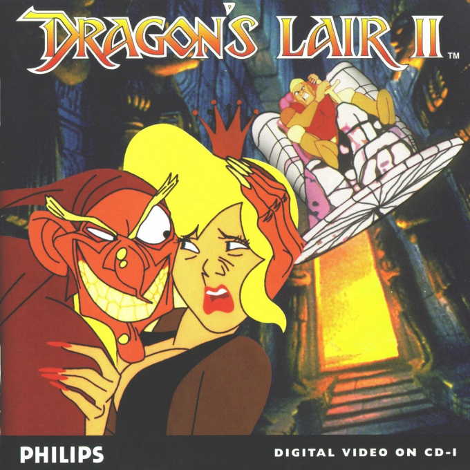 Dragon's Lair 2 - The Time Warp box art