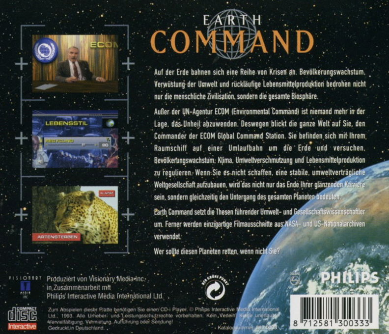 Earth Command - The Future Of Our World Is In Your Hands — box-2D-back (DE)