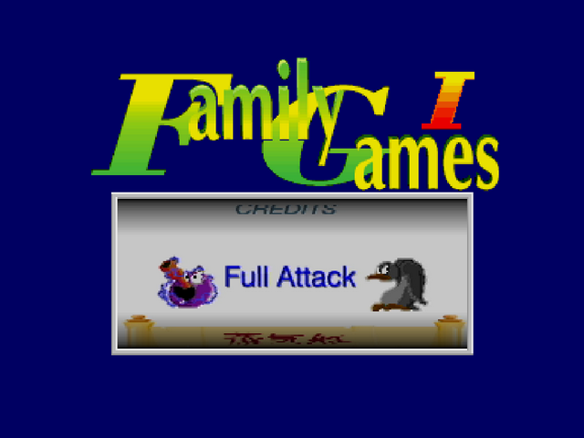 Family Games I — sstitle (WOR)