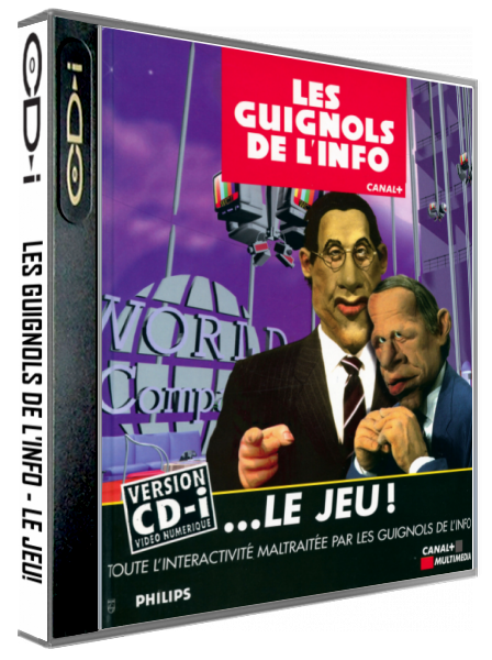 Guignols de l'Info, Les - Le jeu! — box-3D (FR)