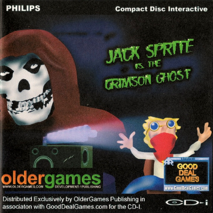 Jack Sprite Vs. The Crimson Ghost box art