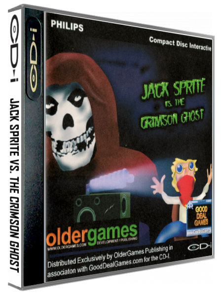 Jack Sprite Vs. The Crimson Ghost — box-3D (US)