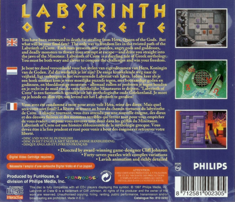 Labyrinth Of Crete — box-2D-back (WOR)