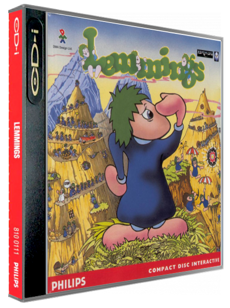 Lemmings — box-3D (EU)