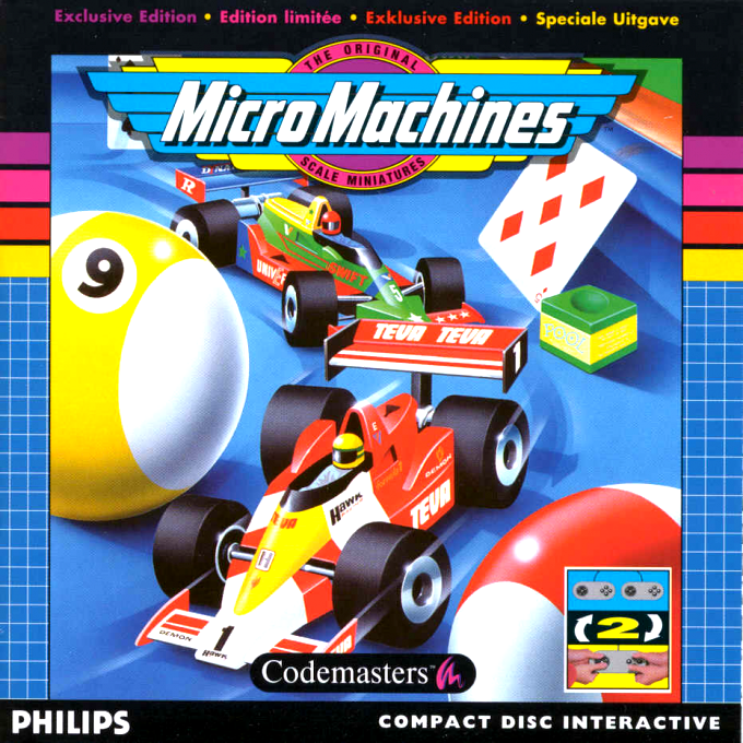 Micro Machines box art