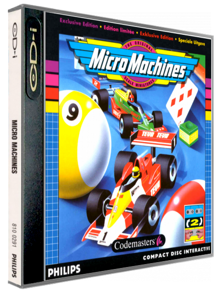 Micro Machines — box-3D (EU)