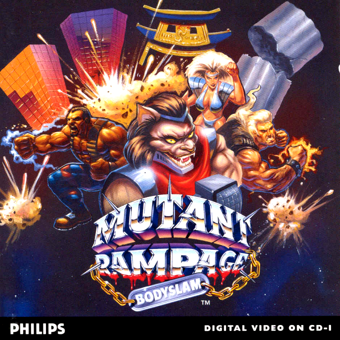 Mutant Rampage - Bodyslam box art