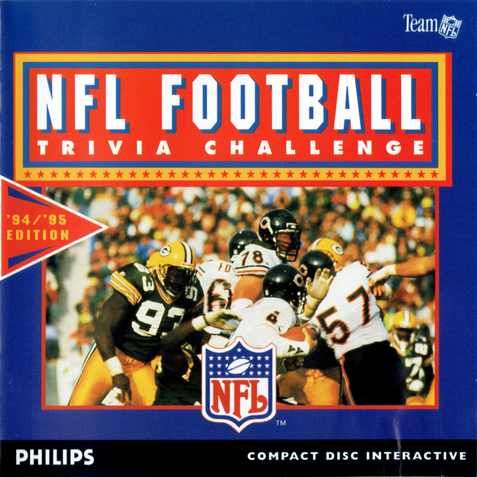 NFL Football Trivia Challenge '94-'95 Edition box art