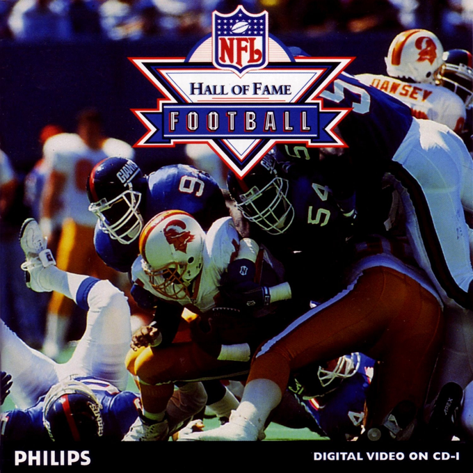 NFL Hall of Fame Football box art