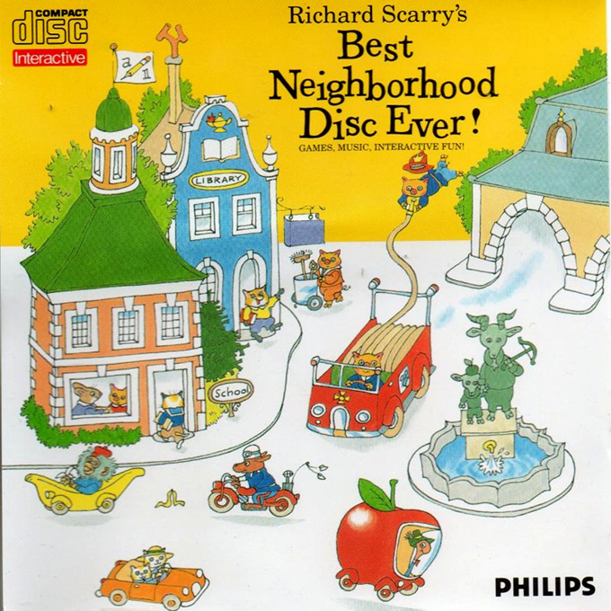 Richard Scarry's Best Neighbourhood Disc Ever! box art
