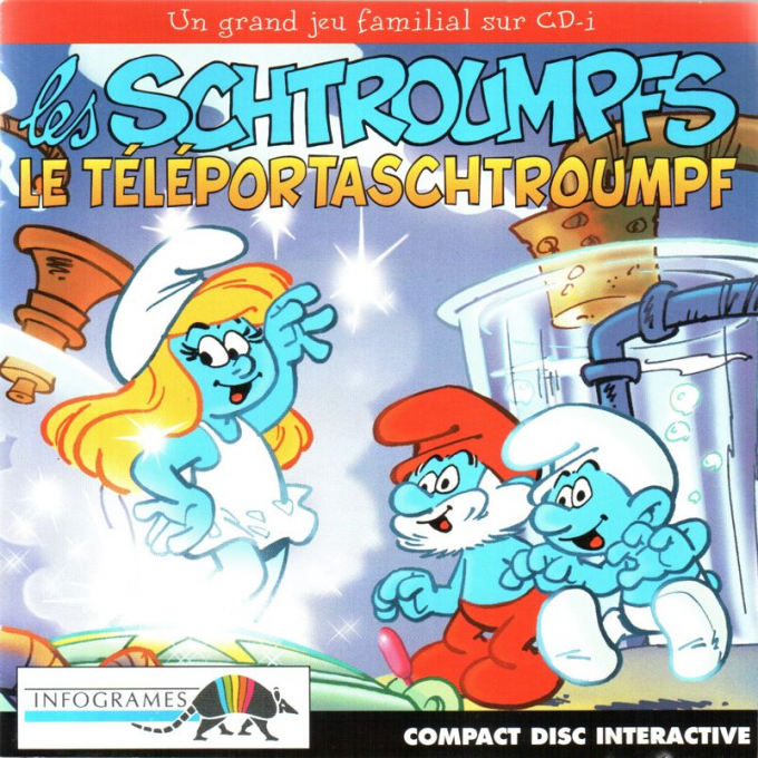 Schtroumpfs, Les - Le Teleportaschtroumpf box art