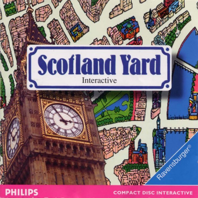 Scotland Yard - Interactif box art