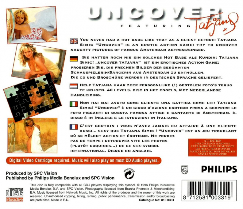 Uncover Featuring Tatjana — box-2D-back (EU)