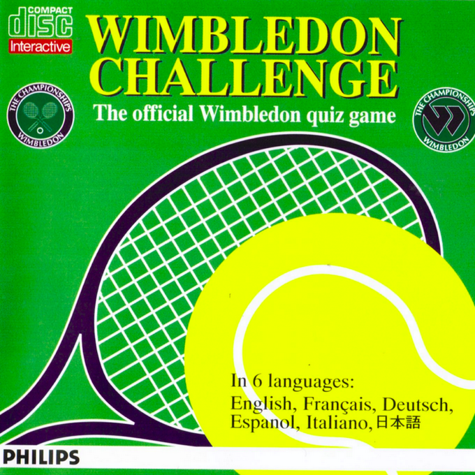 Wimbledon Challenge - The Official Wimbledon Quiz Game box art