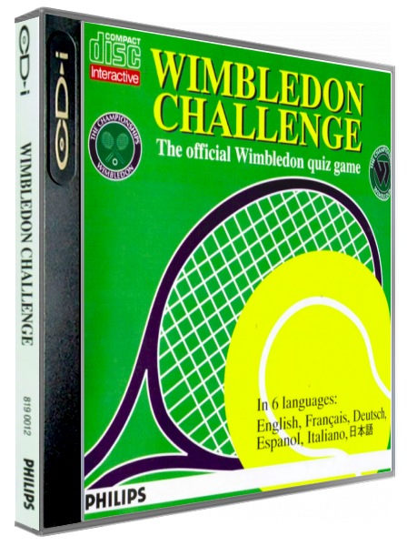 Wimbledon Challenge - The Official Wimbledon Quiz Game — box-3D (EU)