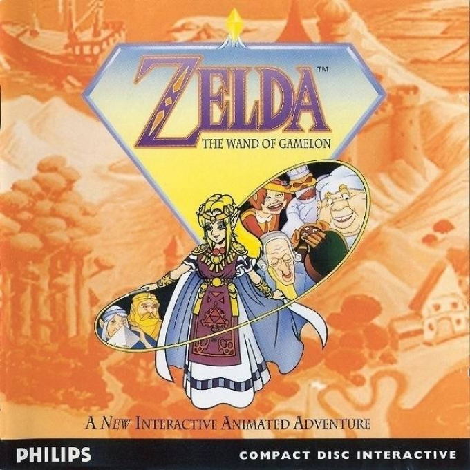 Zelda - The Wand Of Gamelon box art