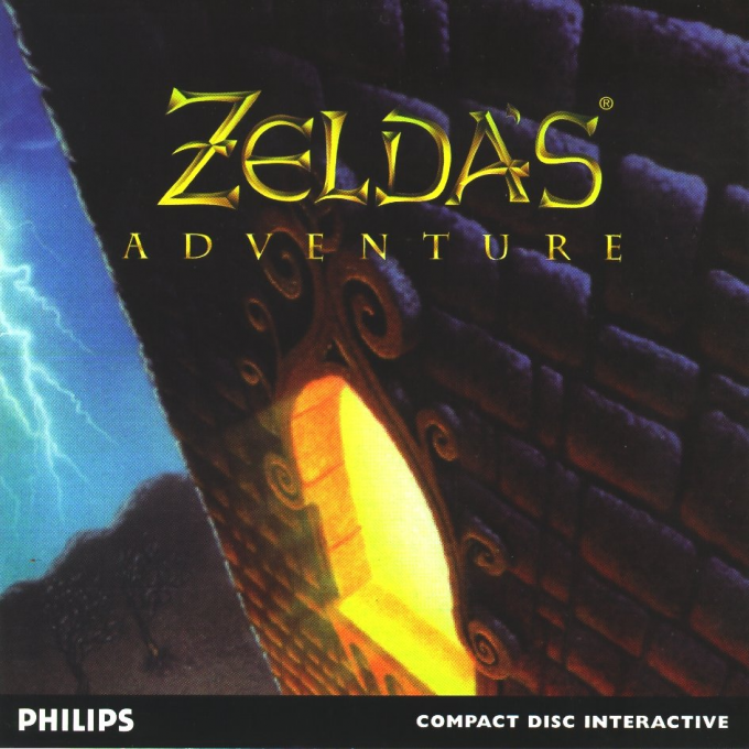 Zelda's Adventure box art