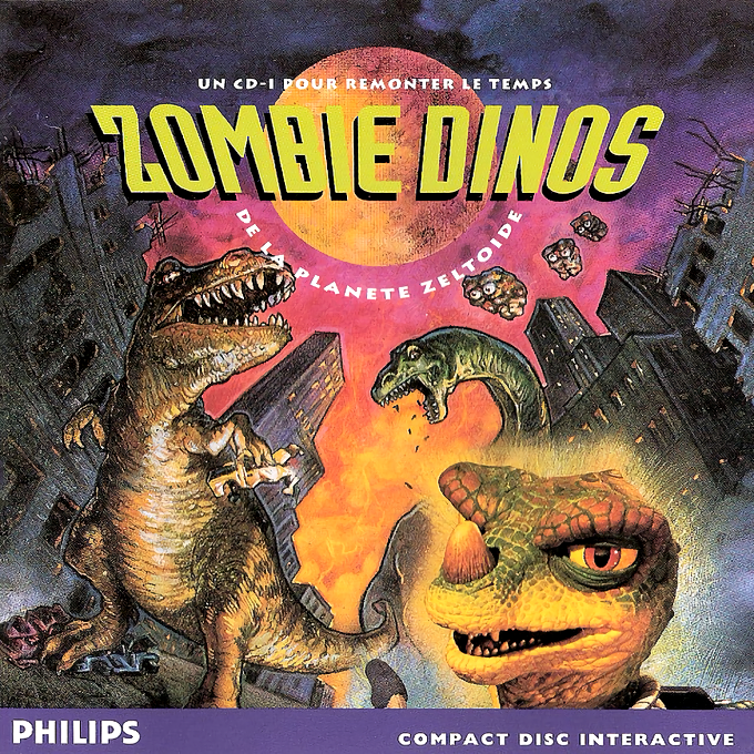 Zombie Dinos From Planet Zeltoid — box-2D (FR)