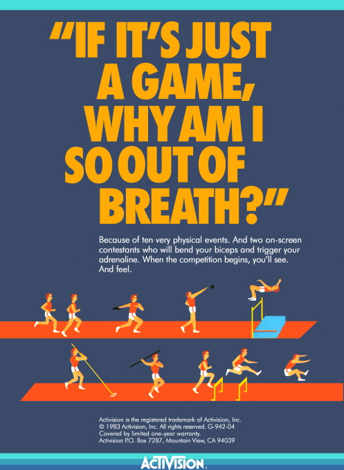 The Activision Decathlon — box-2D-back (US)
