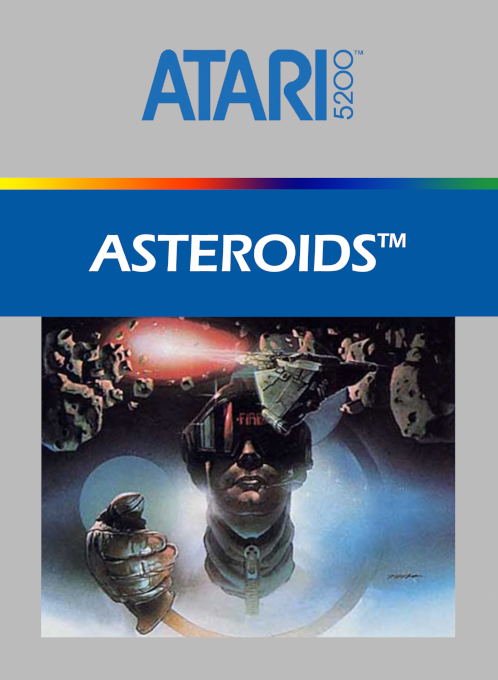 Asteroids box art