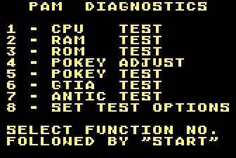 Atari PAM System Test — ss (WOR)