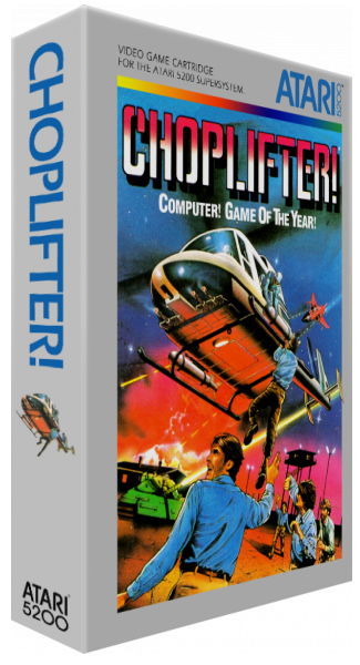 Choplifter! — box-3D (US)