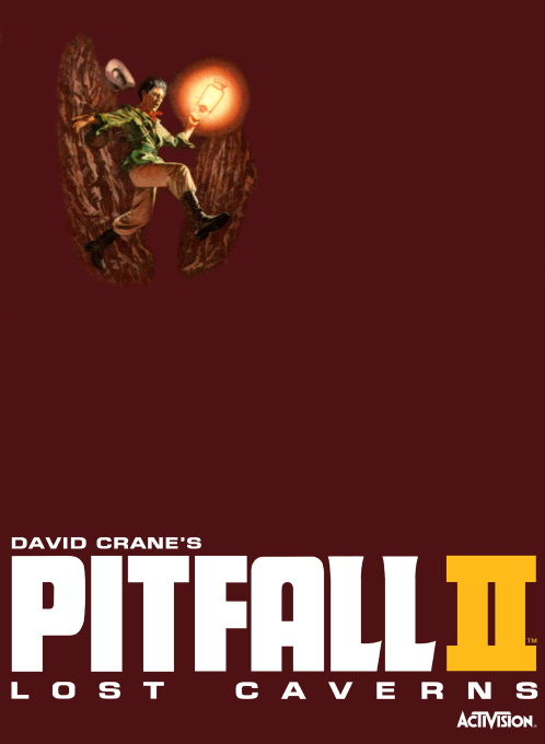 Pitfall 2 - Lost Caverns box art