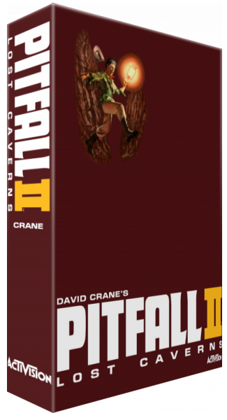 Pitfall 2 - Lost Caverns — box-3D (US)