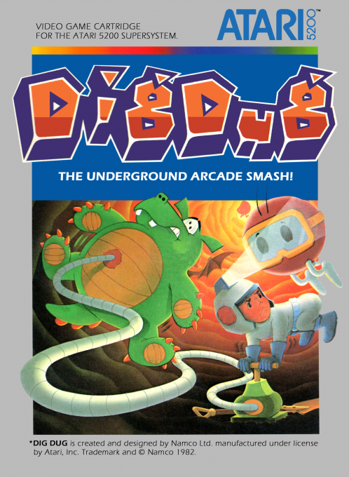 Dig Dug box art