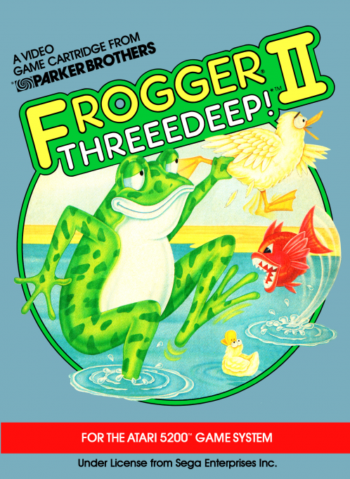 Frogger 2 - Threeedeep! box art