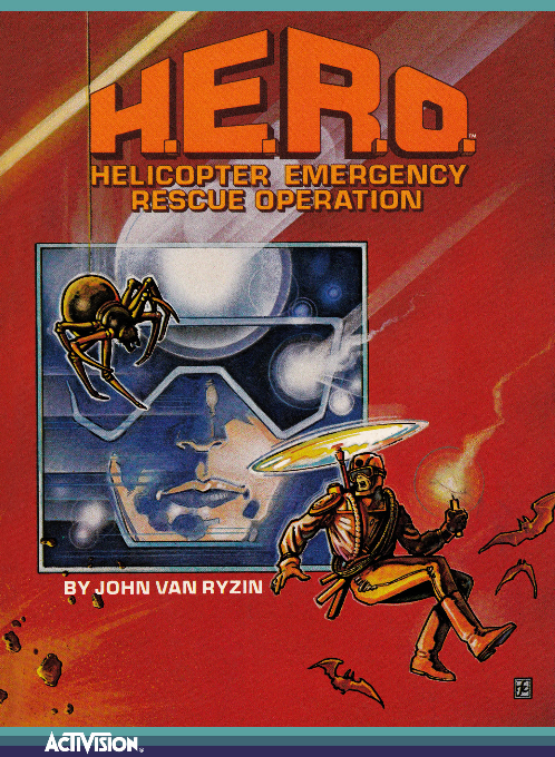 H.E.R.O. - Helicopter Emergency Rescue Operation box art