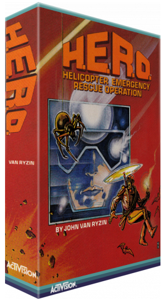 H.E.R.O. - Helicopter Emergency Rescue Operation — box-3D (US)