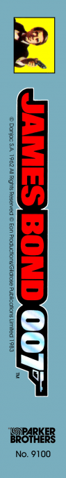 James Bond 007 — box-2D-side (US)