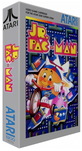 Jr. Pac-man — box-3D (US)