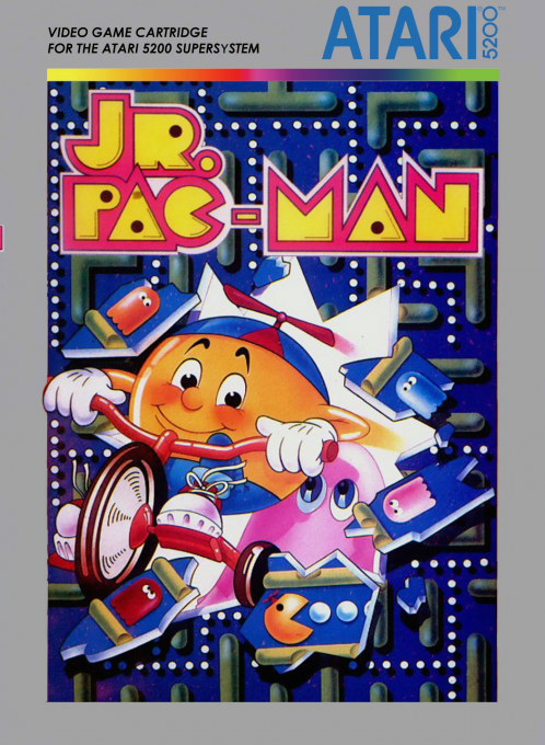 Jr. Pac-man box art