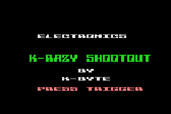K-Razy Shootout — sstitle (WOR)