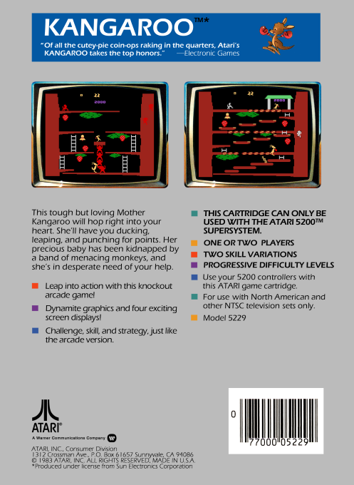 Kangaroo — box-2D-back (US)
