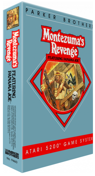 Montezuma's Revenge — box-3D (US)