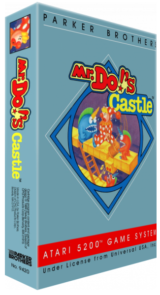Mr. Do!'s Castle — box-3D (US)