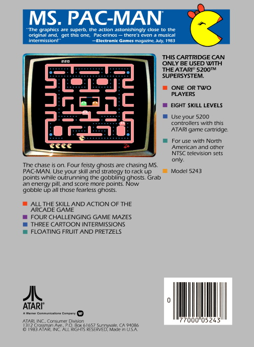 Ms. Pac-man — box-2D-back (US)