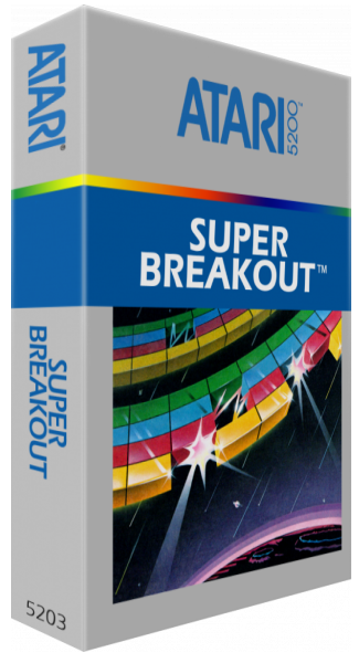 Super Breakout — box-3D (US)