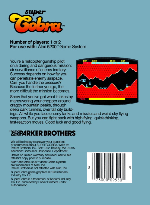 Super Cobra — box-2D-back (US)