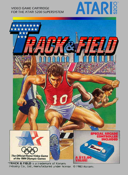 Track and Field box art