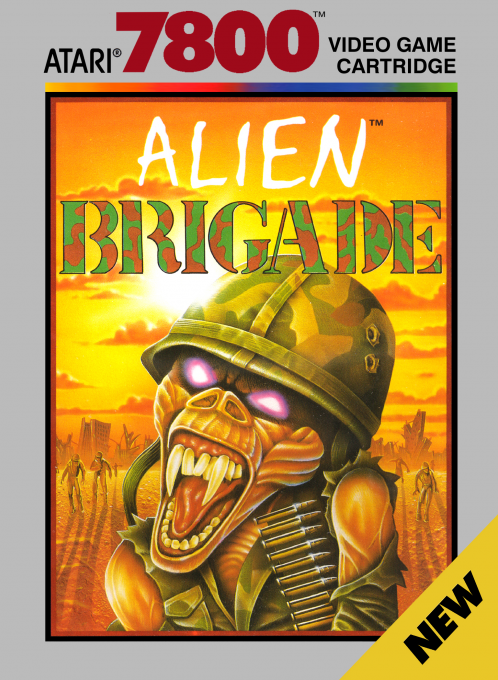 Alien Brigade box art