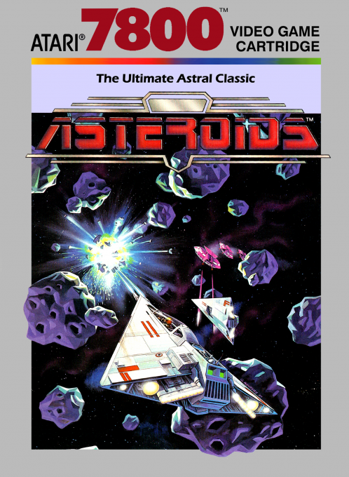 Asteroids box art