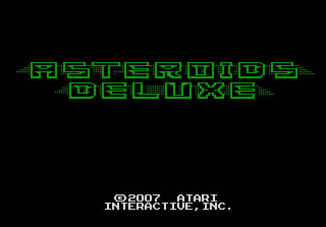 Asteroids Deluxe — sstitle (WOR)