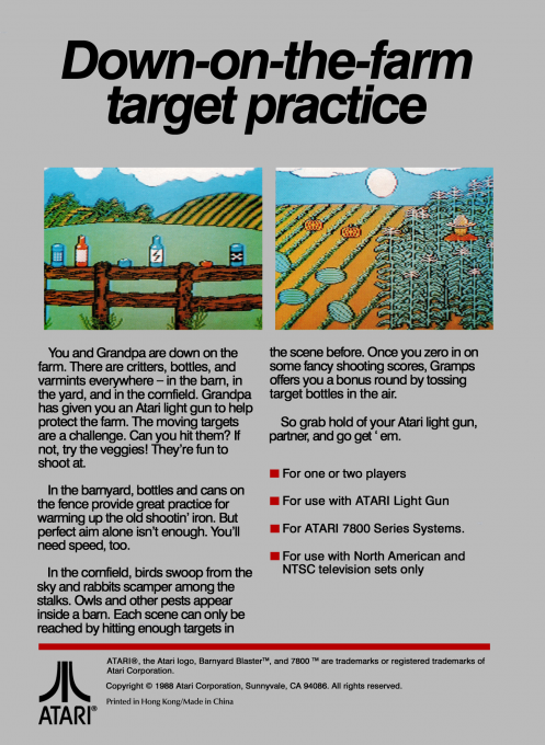 Barnyard Blaster — box-2D-back (WOR)